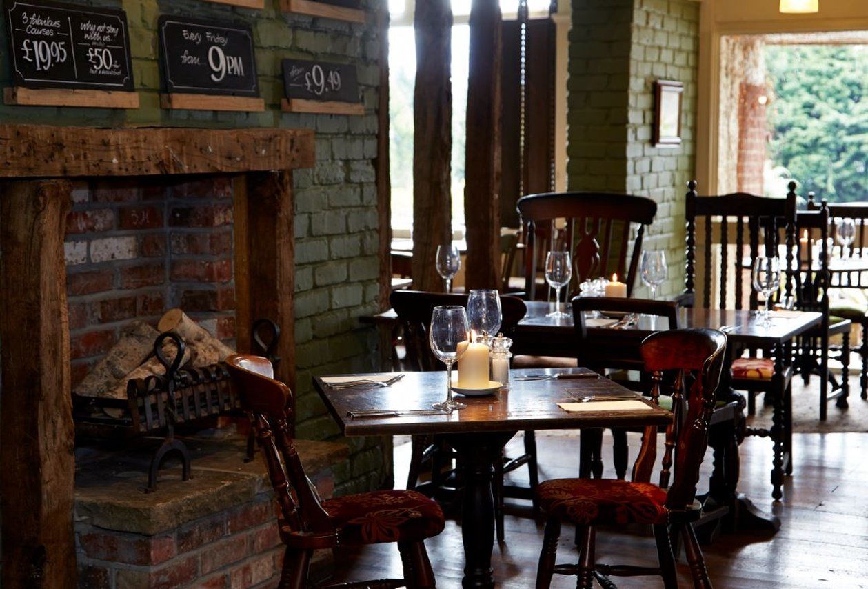 Raven Hotel By Greene King Inns Hook  Restaurant foto